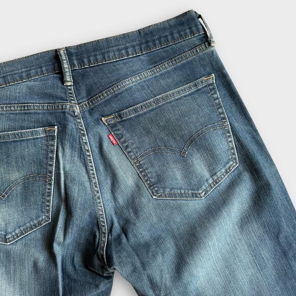 LEVI’S MEN'S JEANS 38X40 DISTRESSED BOHO GORPCORE GRUNGE PNW COASTAL COWBOY VIBE - Picture 3 of 6